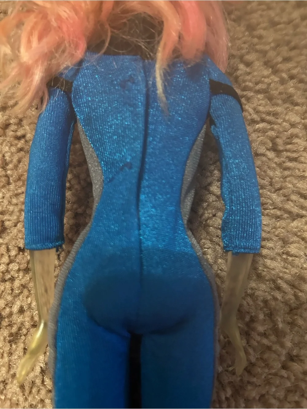 Mattel Fantastic 4 Invisible Woman Barbie Doll